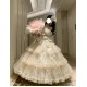 Peach White Tea Pure White Oath JSK and FS(Reservation/Full Payment Without Shipping)